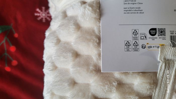 Lot housse de couette king size et 2 taies d oreiller blanc crème oeko tex neuve - photo numéro 6