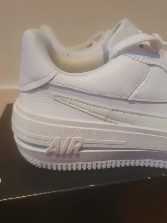 Nike Air Force 1 Plateforme "full white" (38) - photo numéro 6