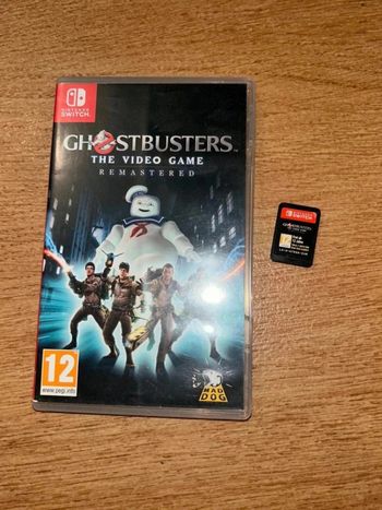 Ghostbuster the vidéo game remastered jeu Nintendo swifch