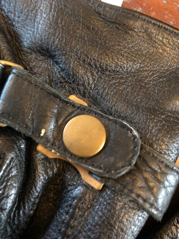 Gants en cuir neufs T.L - photo numéro 2
