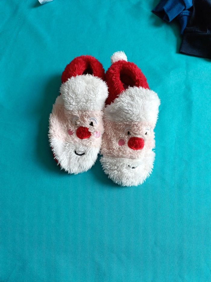 Chausson Père Noël merry Christmas 27-30
