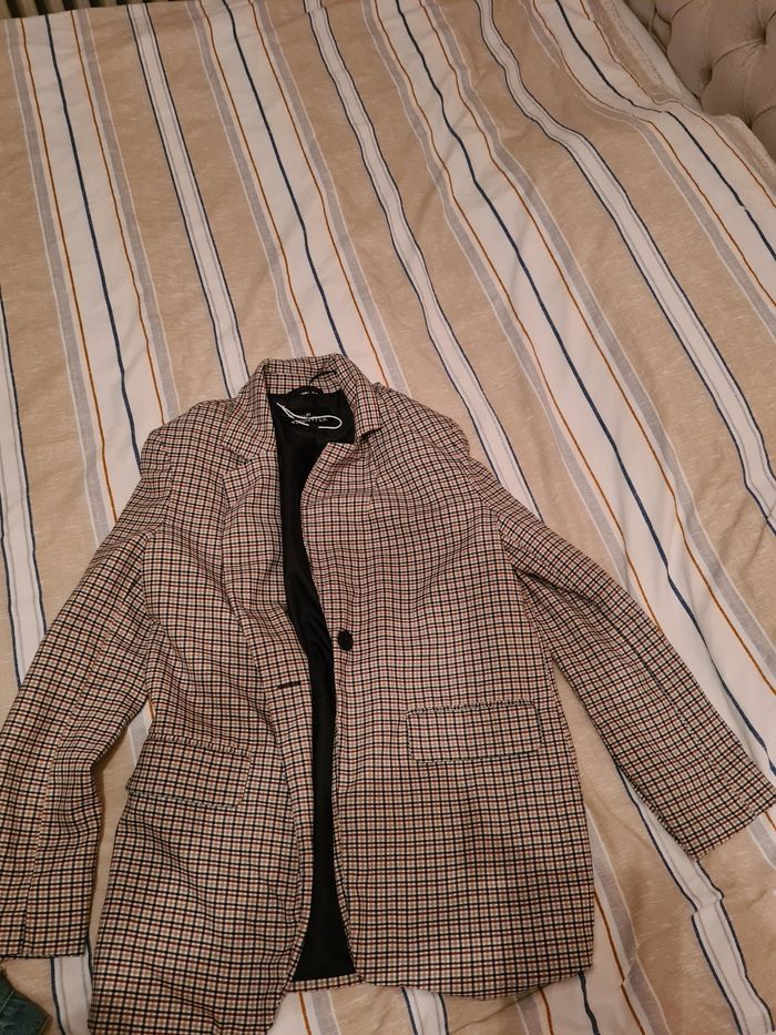 Veste à carreaux - photo numéro 3