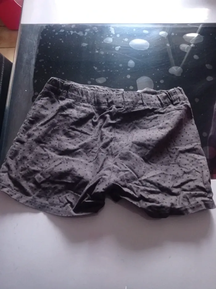 Short gris foncé élastique - photo numéro 2