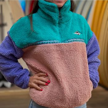 Polaire sherpa Billabong Original Since taille S femme neuve étiquettée