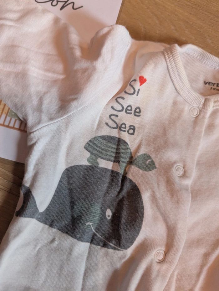 Pyjama léger 3 mois Verbaudet - photo numéro 3