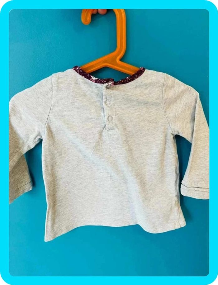 Adorable t-shirt manches longues 18 mois sergent major - photo numéro 4