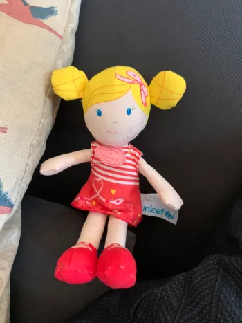 Poupée tissu doudou et compagnie