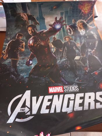 Lot 3 affiches 80x60 cm. Marvel Avengers