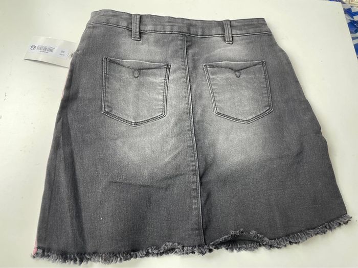 Jupe courte gris anthracite/noir taille M Mim - photo numéro 2