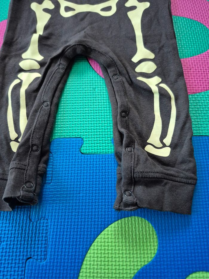 Combinaison Kiabi Halloween Squelette 18m - photo numéro 2
