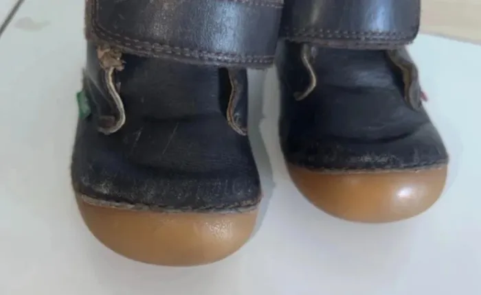 🤎Adorables Kickers marron, idéales pour les premiers pas Taille 20 🤎 - photo numéro 8