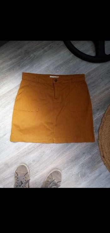 Jupe moutarde