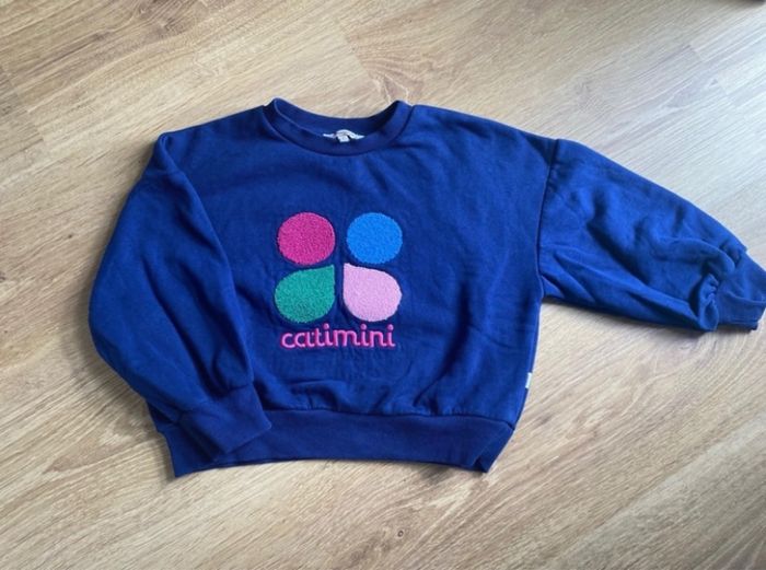 Sweat bleu marine 4 ans Catimini