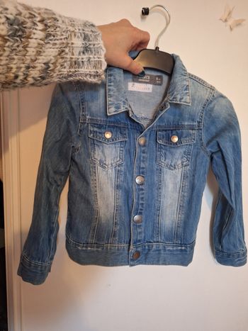Veste jean fille