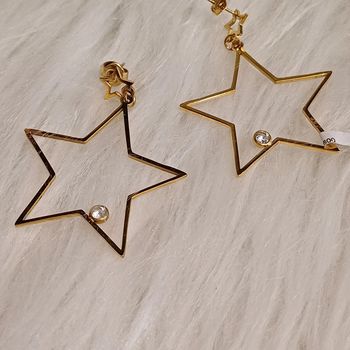 Boucles d'oreilles en acier inoxydable