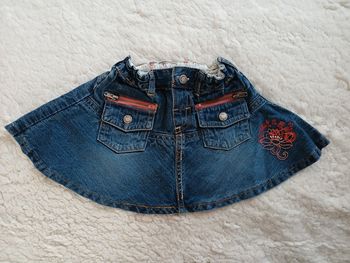 Jupe en jeans taille 12 mois