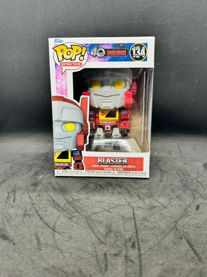 Funko pop transformers Blaster 134 - photo numéro 2