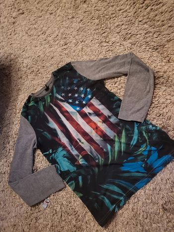 Magnifique haut manche longue garçon coolcat 13 / 14 ans