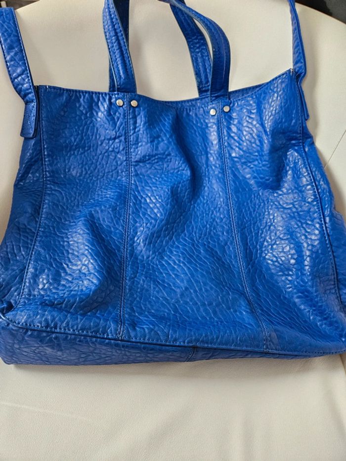 Sac bleu électrique