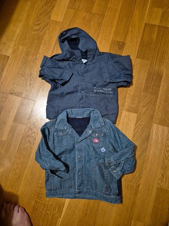Lot de 2 veste absorba taille 18 mois