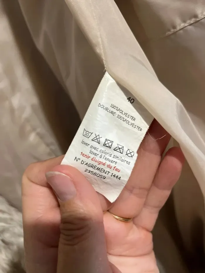 Veste beige - photo numéro 4