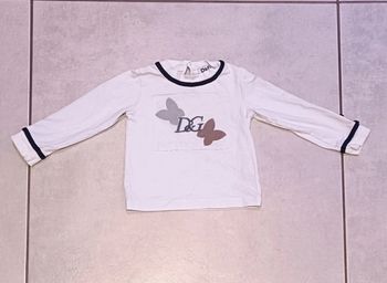Haut manches longues Dolce Gabbana Junior bébé - 12 mois