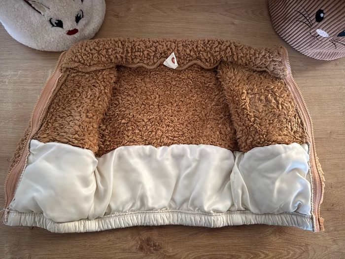 Manteau veste sherpa Cosy Club - 6/9 mois - photo numéro 5