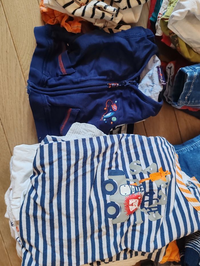 Lot vêtements bébé 6 mois garçon été automne - photo numéro 2