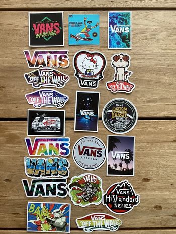 20 stickers Vans