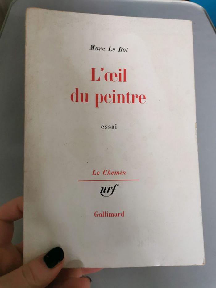 L’œil du peintre, livre de Marc Le Bot