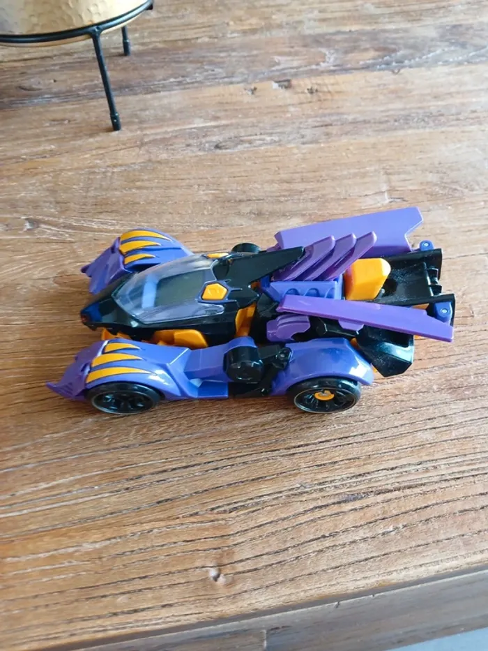 Dinosaure voiture switch and go violet - photo numéro 3