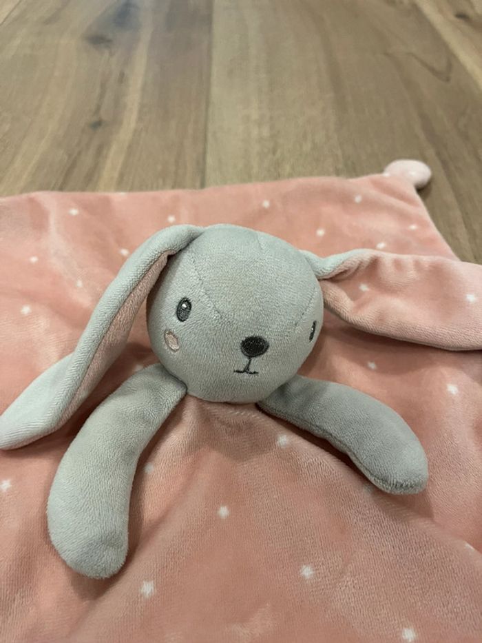 Doudou plat lapin rose étoile simba toys - photo numéro 2
