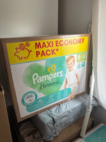 Couche Pampers harmonie taille 6 