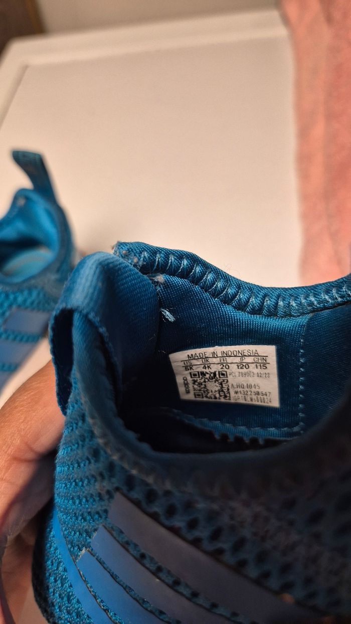 Adidas bleu a enfiler - photo numéro 3