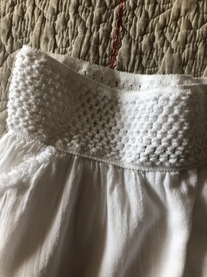 Jupe blanche Blanc du Nil en taille 1 - photo numéro 2
