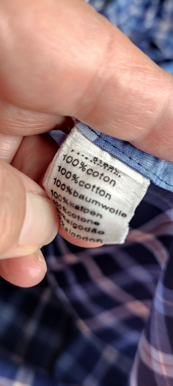 Chemisette carreaux Lacoste taille 39 - photo numéro 5
