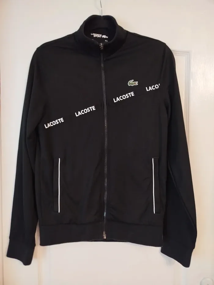 Sweat zippé Lacoste sport homme taille s