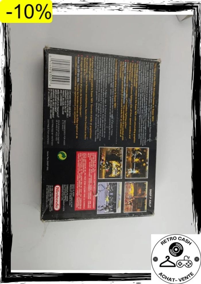 Killer Instinct Super Nintendo snes pal fah complet - photo numéro 7