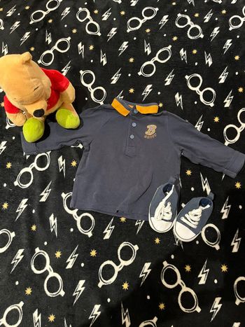 Tes shirt manche longue avec col 9 mois garçon