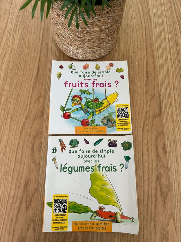 Lot de 2 livres nutrition