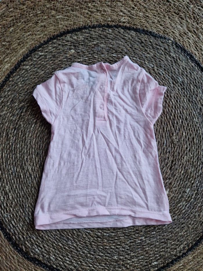 Joli tee-shirt manches courtes Orchestra taille 9 mois - photo numéro 2