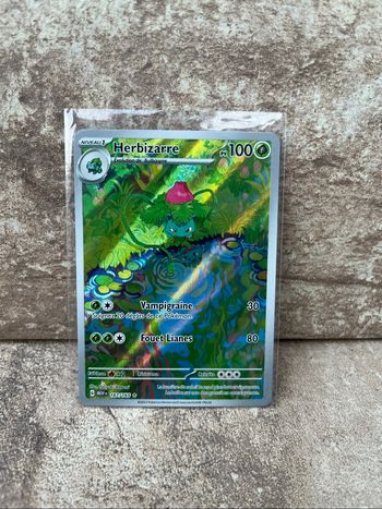 Carte Pokémon herbizarre mew 167