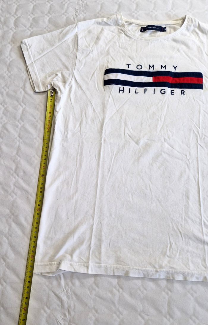 Homme T-shirt Tommy Hilfiger M Blanc - photo numéro 5