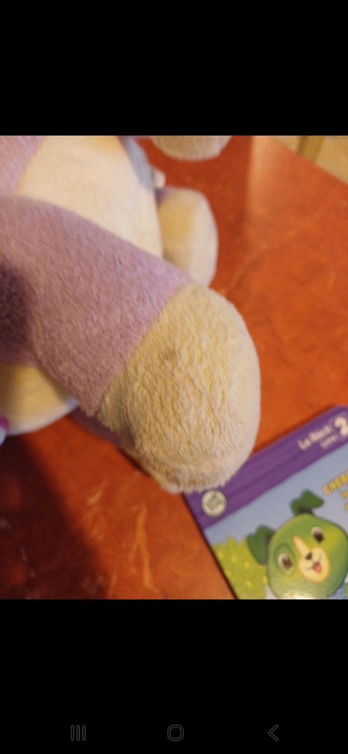 Peluche interactive lis avec violette - photo numéro 8