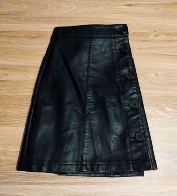 Jupe simili cuir 