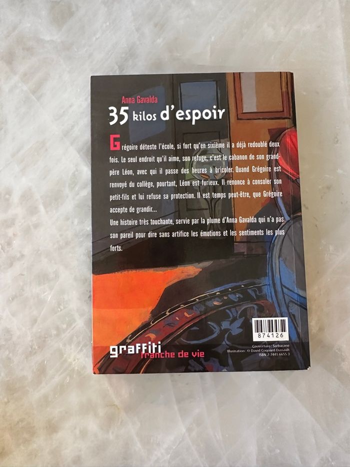 Livre « 35 kilos d’espoir » d’Anna Gavalda - photo numéro 2