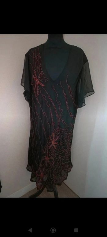 Robe bleu bonheur 54