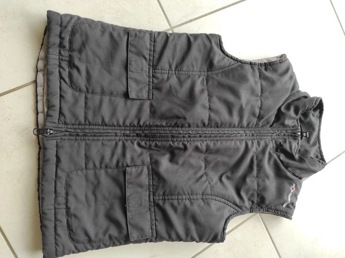 Doudoune veste gilet sans manche équitation mixte 10 ans