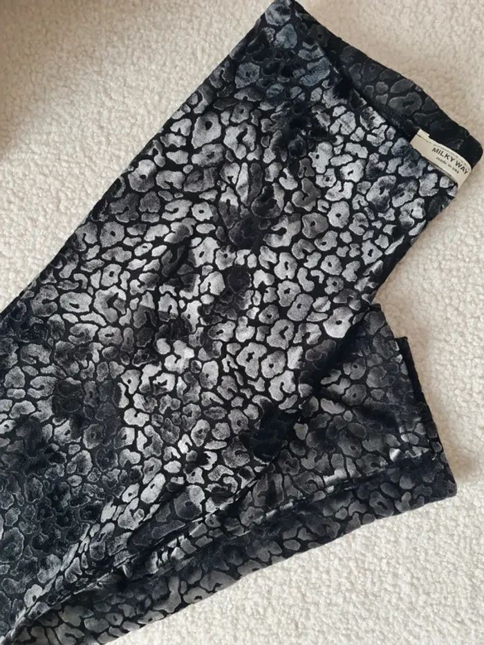 Leggings velours brillant