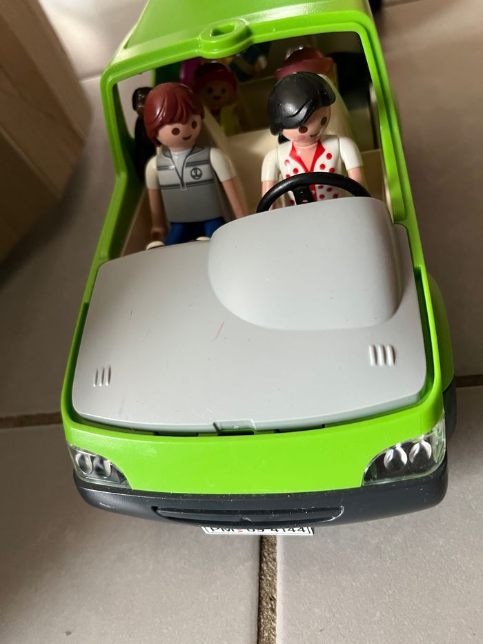 Playmobil voiture remorque porte bateau - photo numéro 4